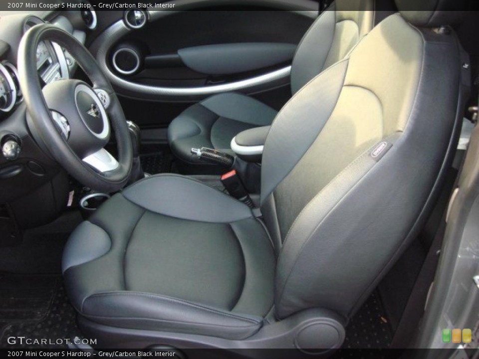 Grey/Carbon Black Interior Photo for the 2007 Mini Cooper S Hardtop #48445821