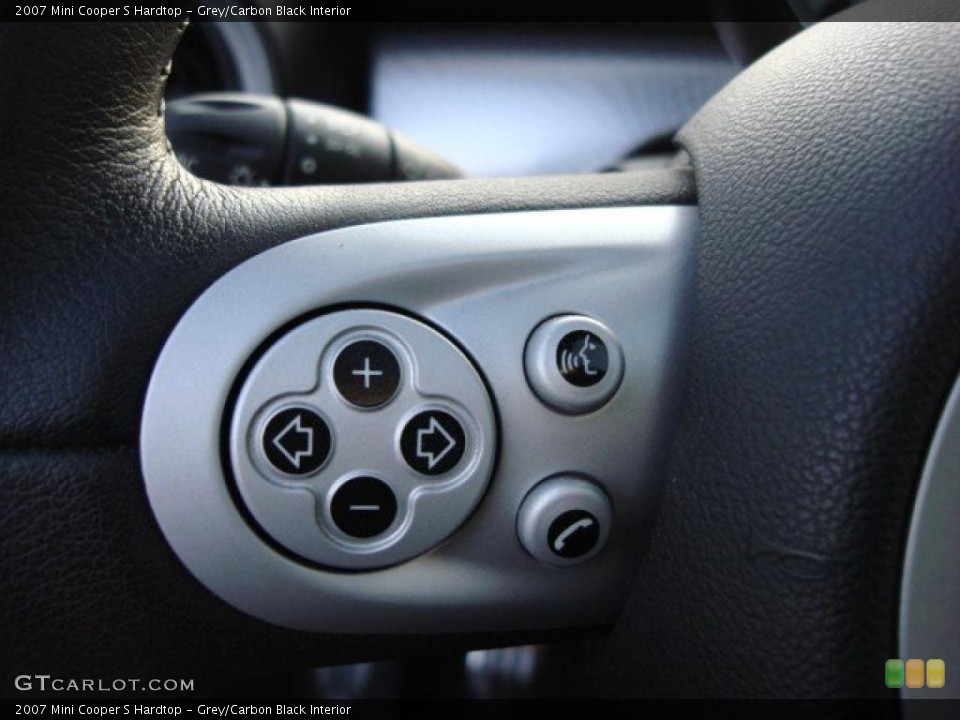 Grey/Carbon Black Interior Controls for the 2007 Mini Cooper S Hardtop #48445947