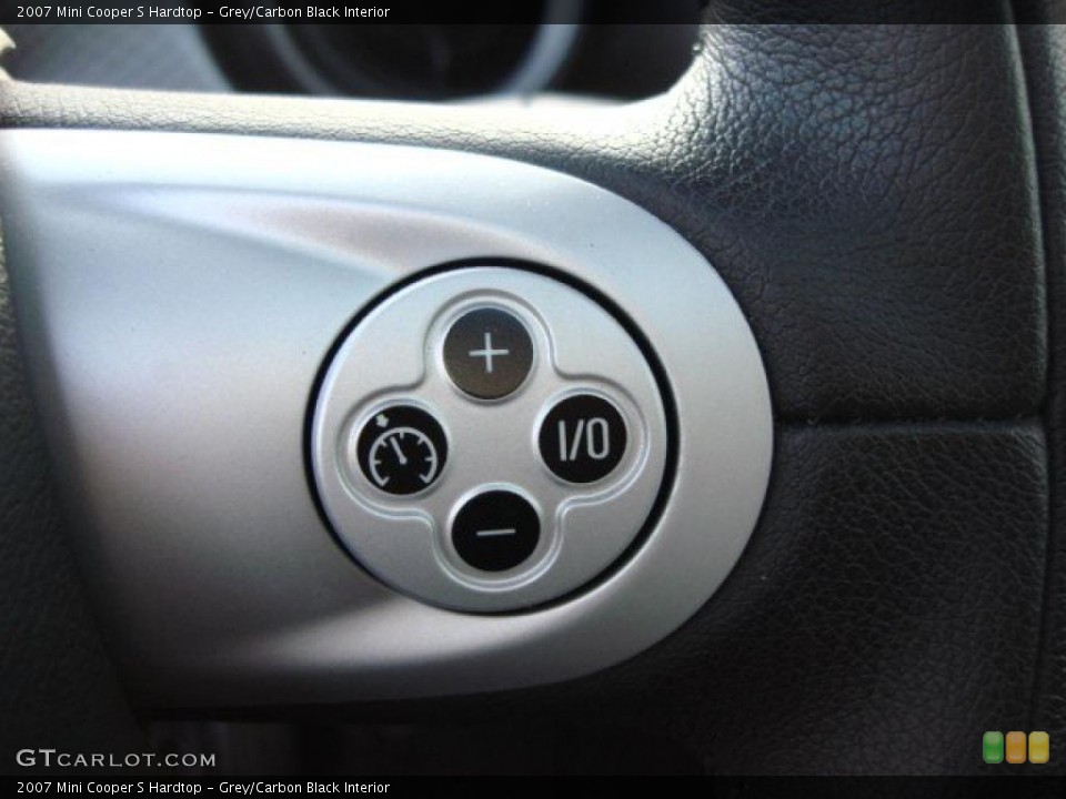 Grey/Carbon Black Interior Controls for the 2007 Mini Cooper S Hardtop #48445962