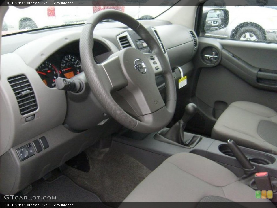 Gray 2011 Nissan Xterra Interiors