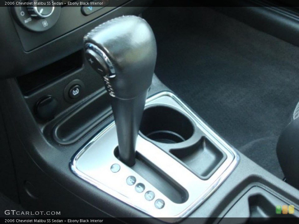 Ebony Black Interior Transmission for the 2006 Chevrolet Malibu SS Sedan #48446886
