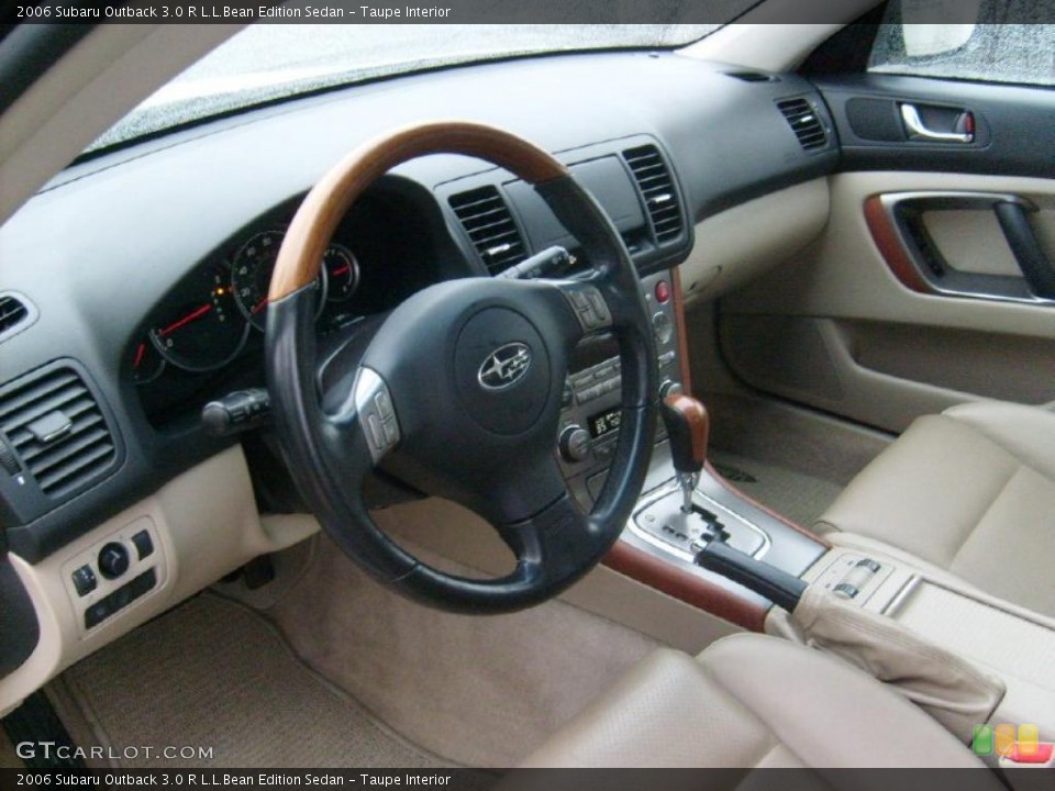 Taupe Interior Photo for the 2006 Subaru Outback 3.0 R L.L.Bean Edition Sedan #48447765