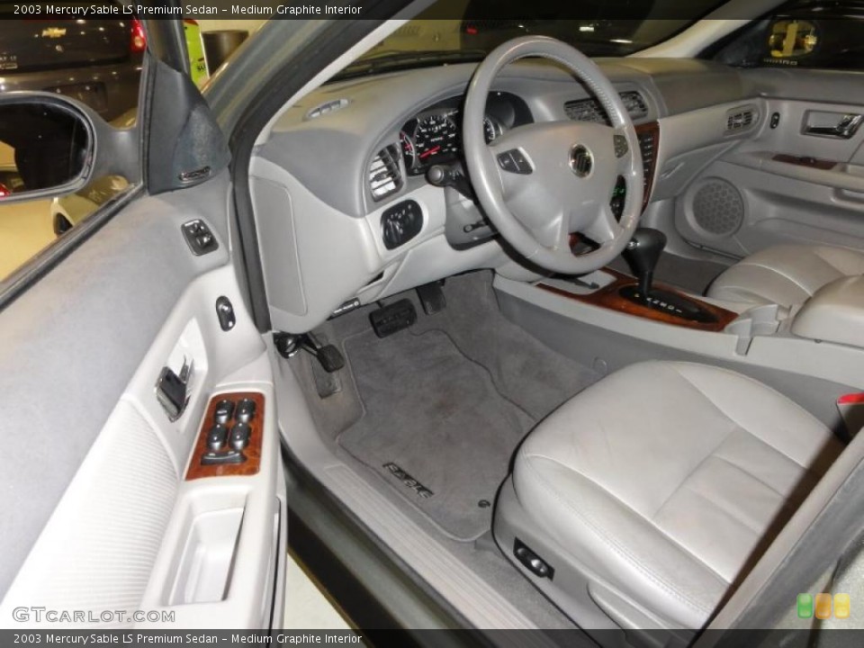 Medium Graphite Interior Prime Interior for the 2003 Mercury Sable LS Premium Sedan #48448071