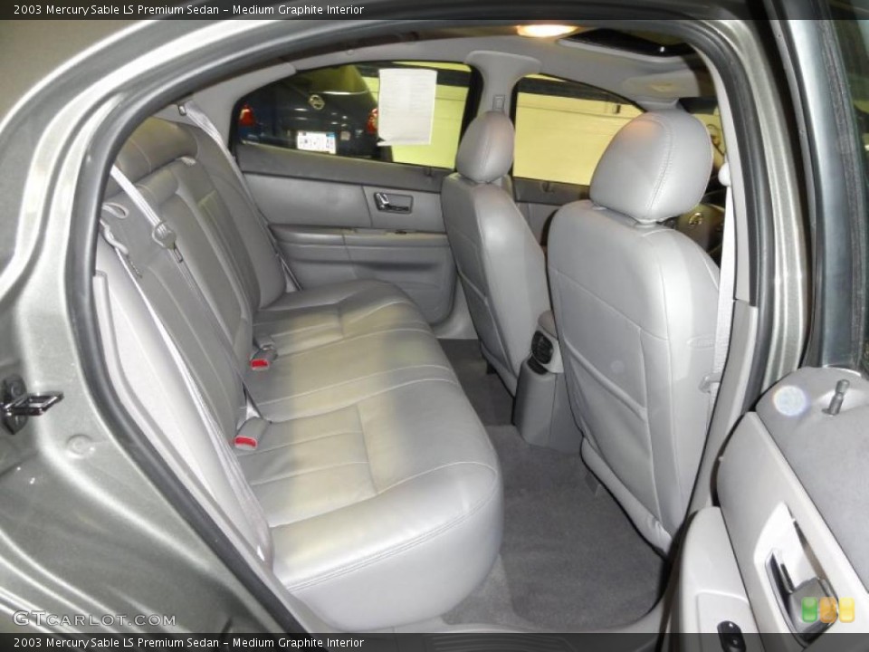 Medium Graphite Interior Photo for the 2003 Mercury Sable LS Premium Sedan #48448218