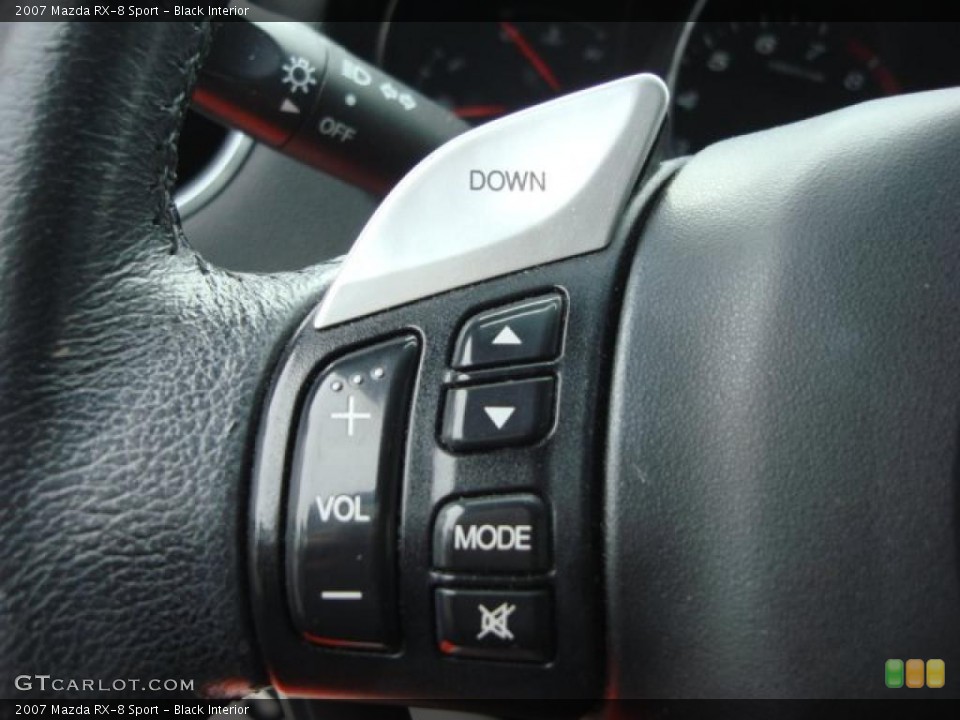 Black Interior Controls for the 2007 Mazda RX-8 Sport #48448923