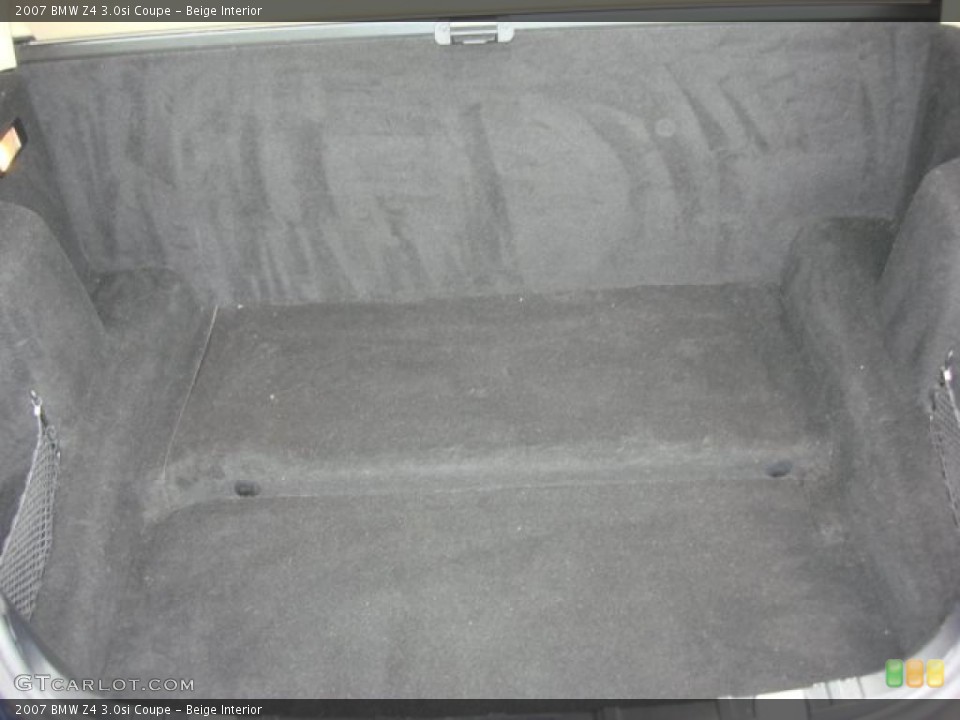 Beige Interior Trunk for the 2007 BMW Z4 3.0si Coupe #48449136