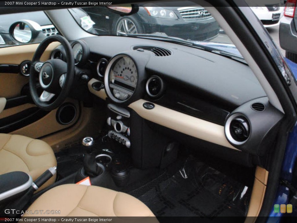 Gravity Tuscan Beige Interior Dashboard for the 2007 Mini Cooper S Hardtop #48449601