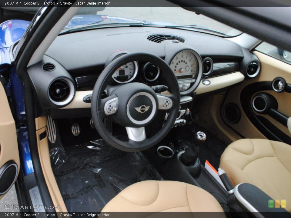 Gravity Tuscan Beige Interior Photo for the 2007 Mini Cooper S Hardtop #48449739