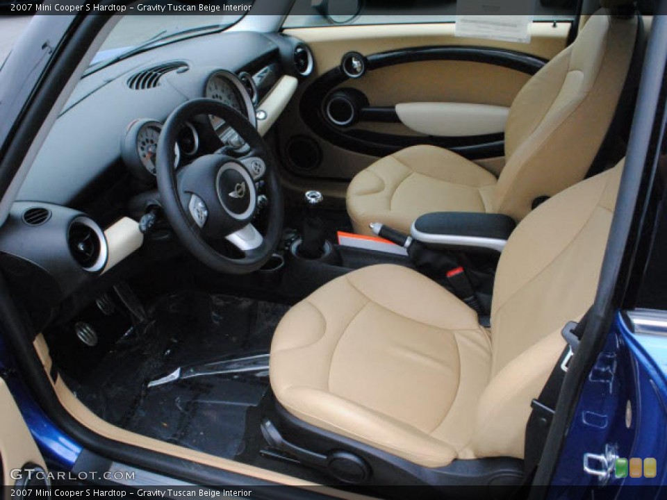 Gravity Tuscan Beige Interior Photo for the 2007 Mini Cooper S Hardtop #48449754