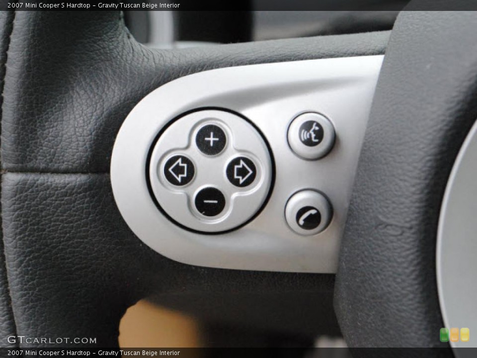 Gravity Tuscan Beige Interior Controls for the 2007 Mini Cooper S Hardtop #48449814