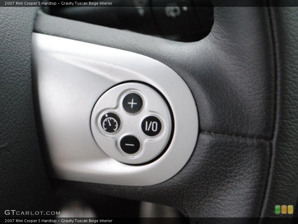 Gravity Tuscan Beige Interior Controls for the 2007 Mini Cooper S Hardtop #48449829