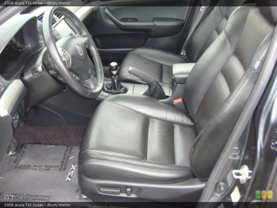 Ebony Interior Photo for the 2008 Acura TSX Sedan #48451038