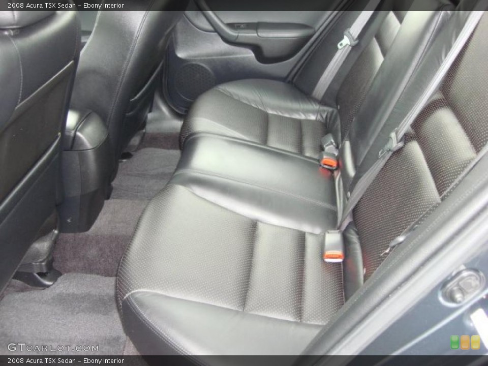 Ebony Interior Photo for the 2008 Acura TSX Sedan #48451050