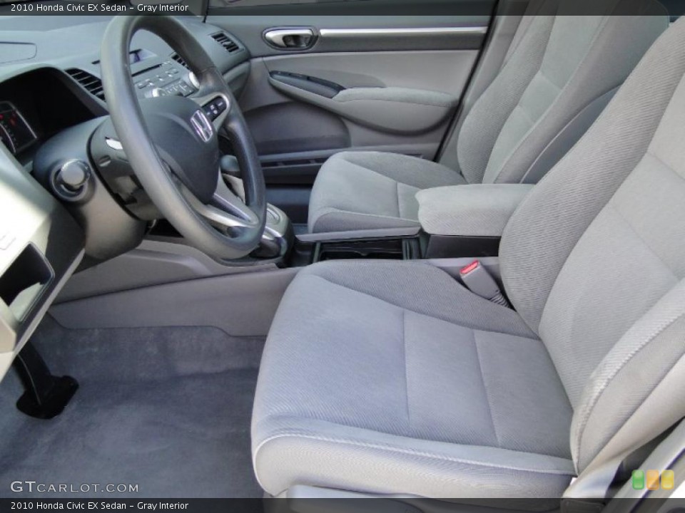 Gray Interior Photo for the 2010 Honda Civic EX Sedan #48451461