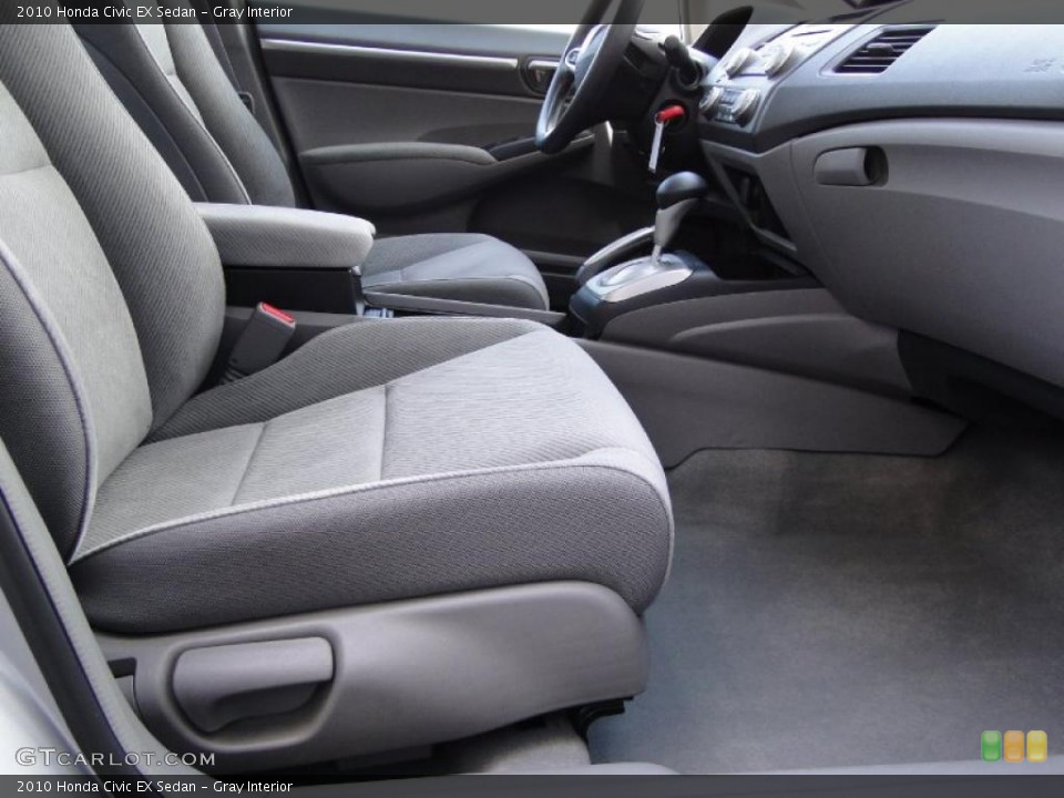 Gray Interior Photo for the 2010 Honda Civic EX Sedan #48451597
