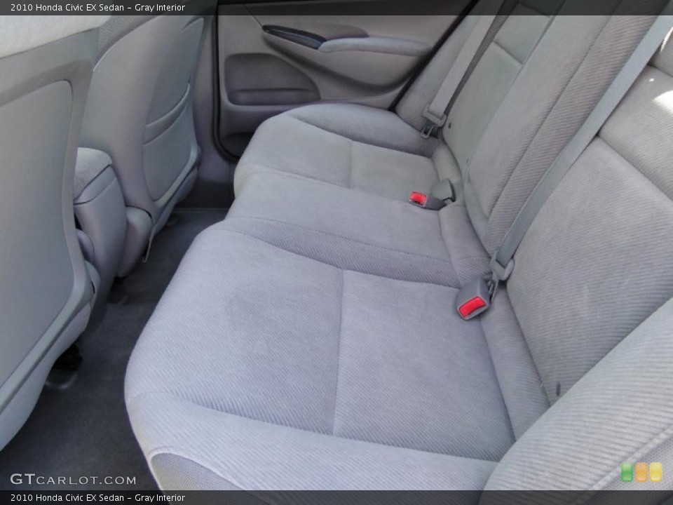 Gray Interior Photo for the 2010 Honda Civic EX Sedan #48451612