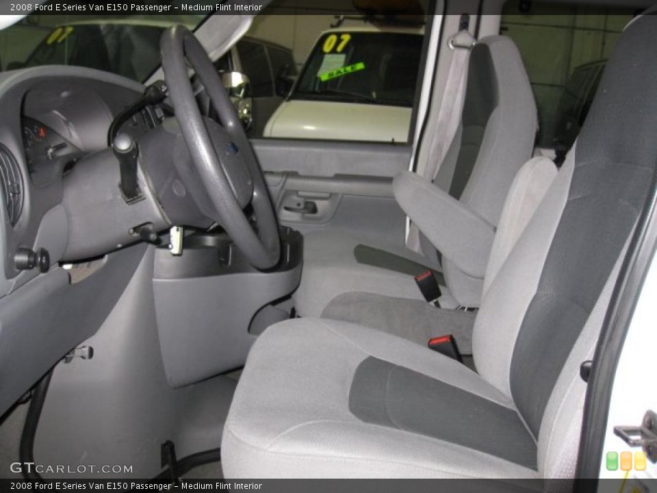 Medium Flint Interior Photo for the 2008 Ford E Series Van E150 Passenger #48451810