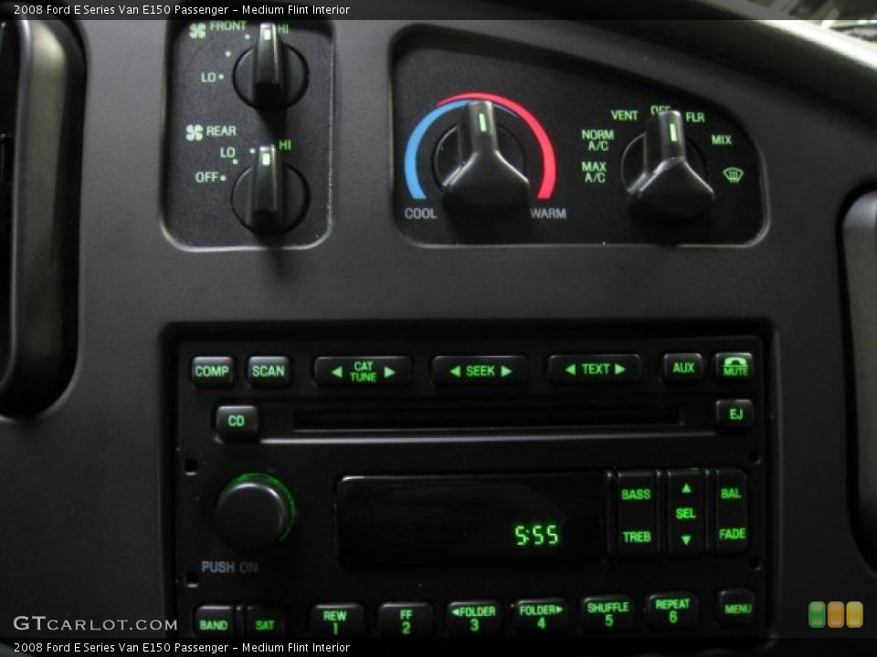 Medium Flint Interior Controls for the 2008 Ford E Series Van E150 Passenger #48451834