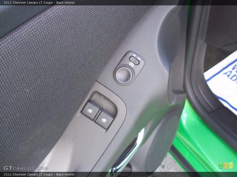 Black Interior Controls for the 2011 Chevrolet Camaro LT Coupe #48453572
