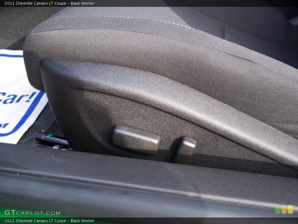 Black Interior Controls for the 2011 Chevrolet Camaro LT Coupe #48453583