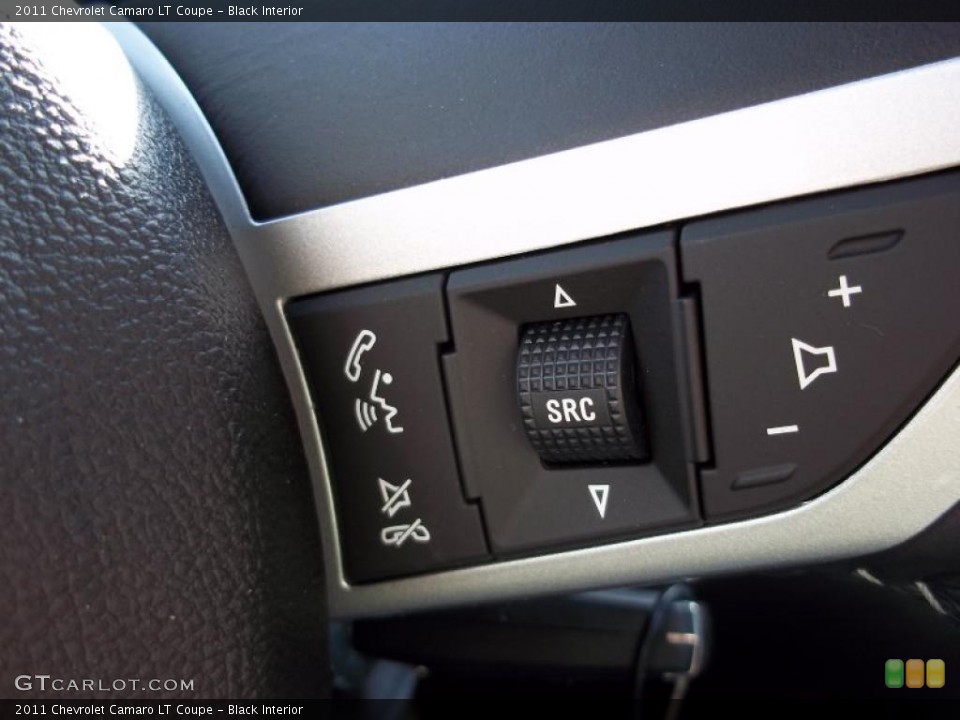 Black Interior Controls for the 2011 Chevrolet Camaro LT Coupe #48453655