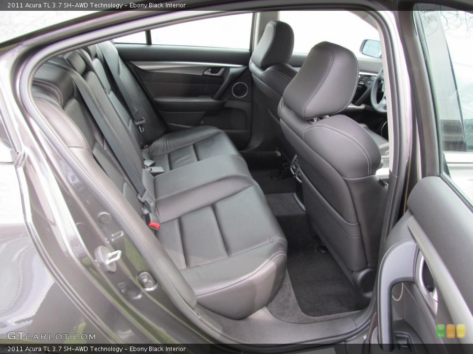 Ebony Black Interior Photo for the 2011 Acura TL 3.7 SH-AWD Technology #48453682