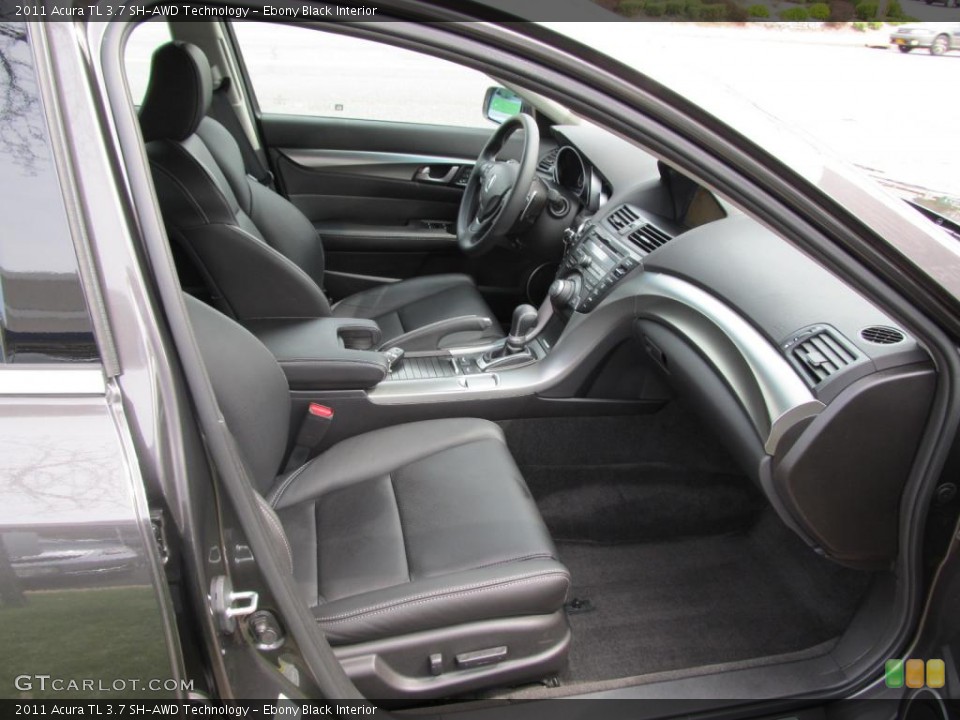 Ebony Black Interior Photo for the 2011 Acura TL 3.7 SH-AWD Technology #48453691