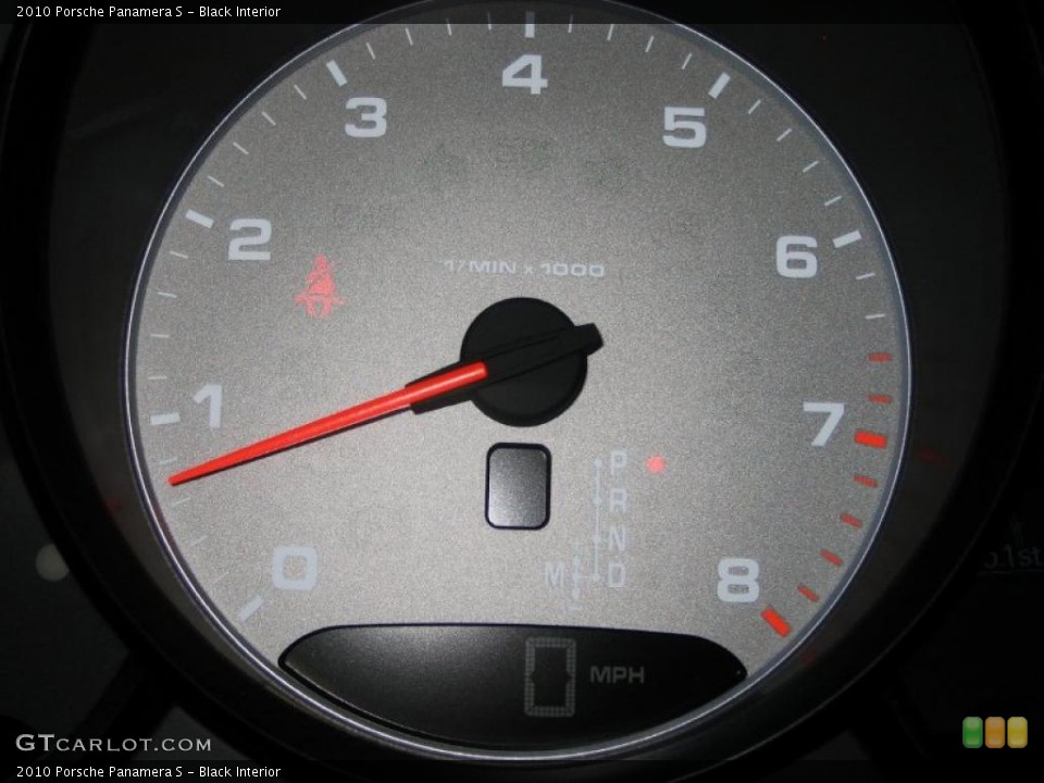 Black Interior Gauges for the 2010 Porsche Panamera S #48454519