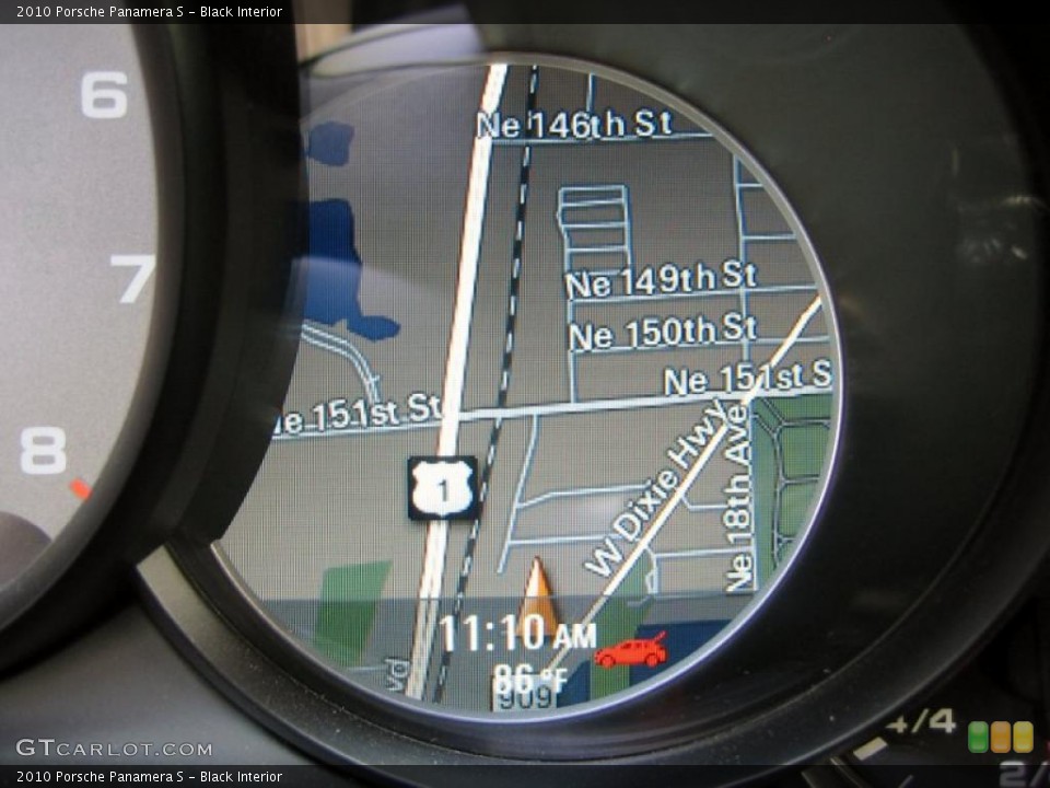 Black Interior Gauges for the 2010 Porsche Panamera S #48454525