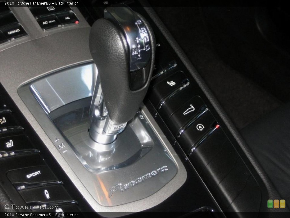 Black Interior Transmission for the 2010 Porsche Panamera S #48454576