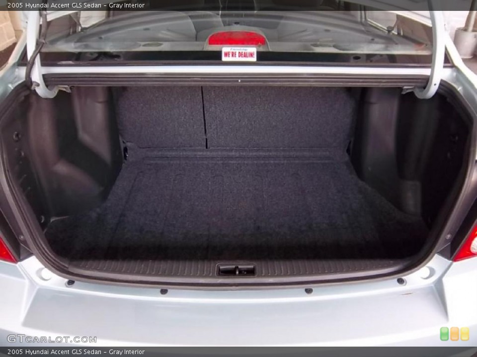 Gray Interior Trunk for the 2005 Hyundai Accent GLS Sedan #48454672