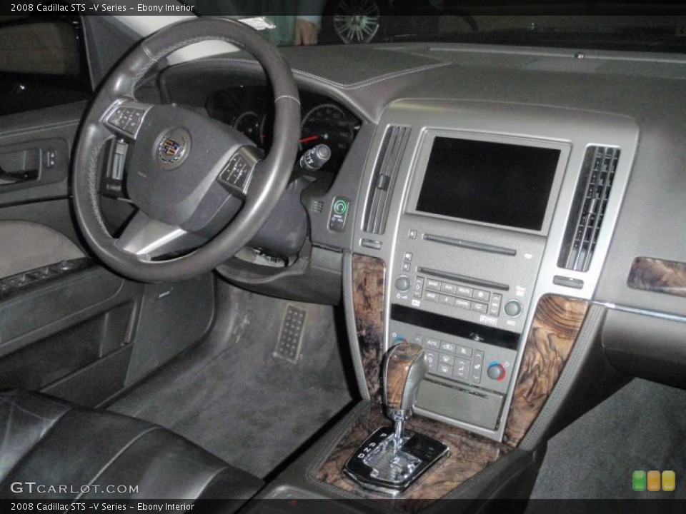 Ebony Interior Dashboard for the 2008 Cadillac STS -V Series #48456007