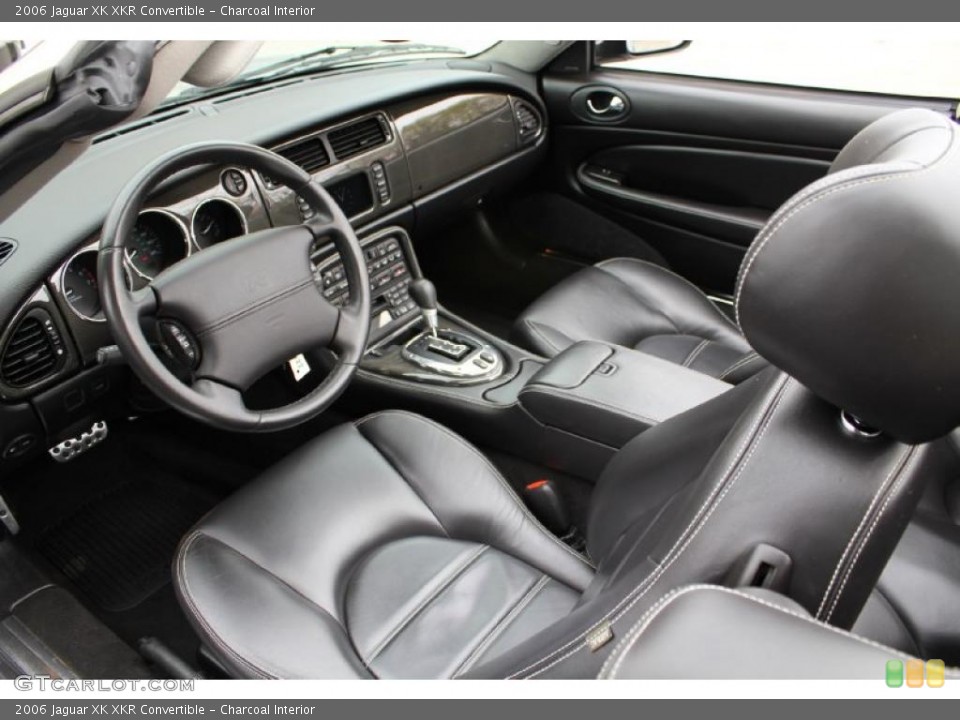 Charcoal Interior Prime Interior for the 2006 Jaguar XK XKR Convertible #48457526