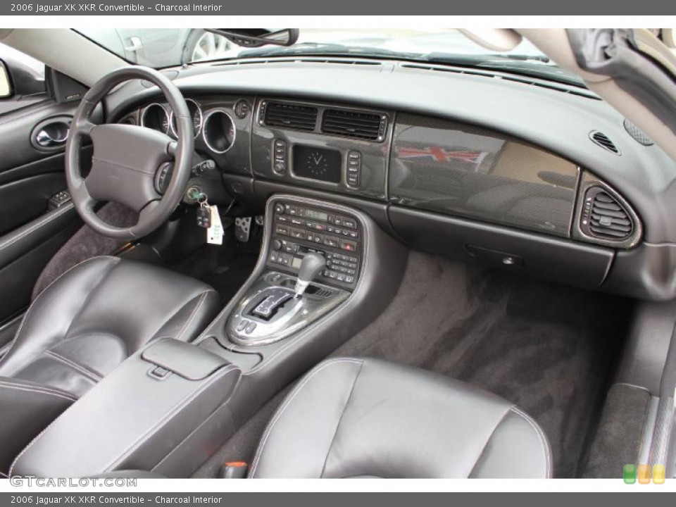 Charcoal Interior Dashboard for the 2006 Jaguar XK XKR Convertible #48457601