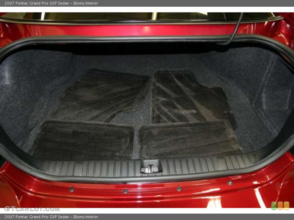 Ebony Interior Trunk for the 2007 Pontiac Grand Prix GXP Sedan #48457670