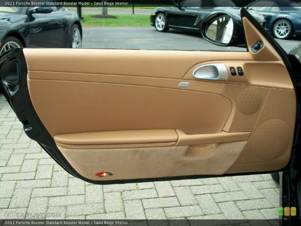Sand Beige Interior Door Panel for the 2011 Porsche Boxster  #48462846