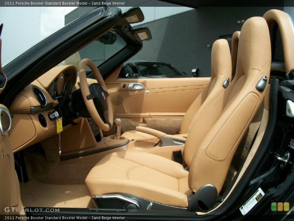 Sand Beige Interior Photo for the 2011 Porsche Boxster  #48462888