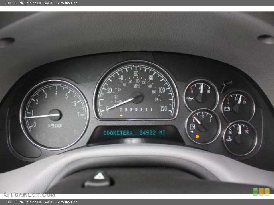 Gray Interior Gauges for the 2007 Buick Rainier CXL AWD #48463284