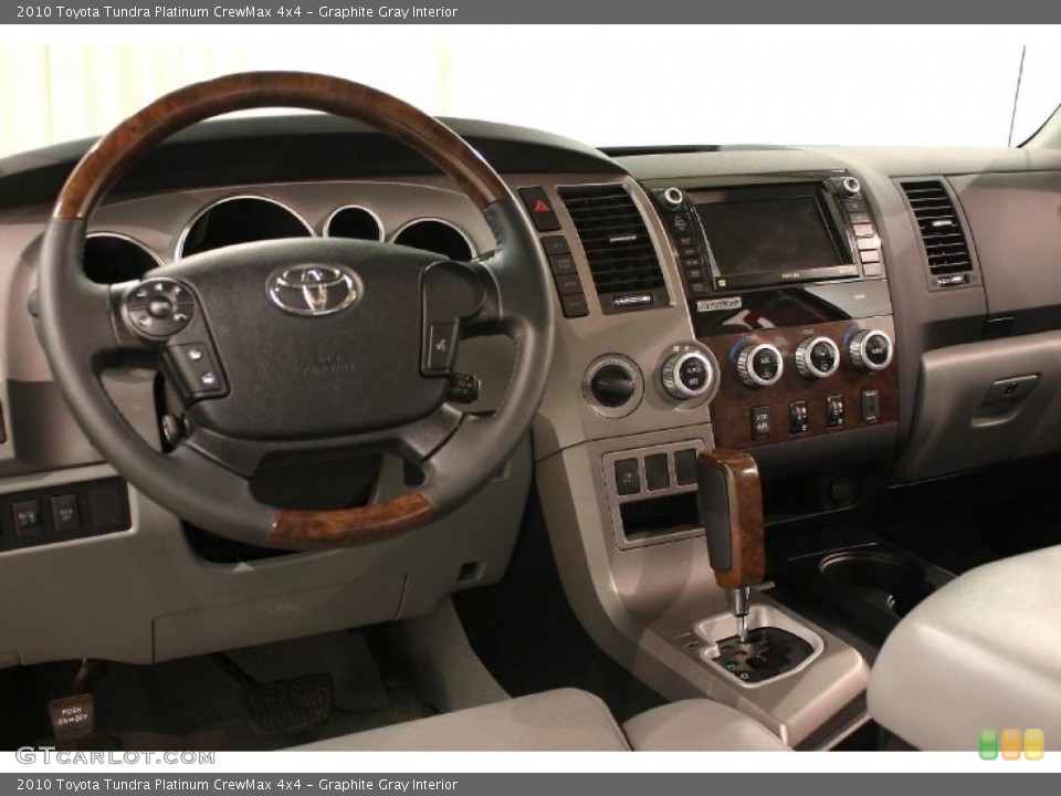 Graphite Gray Interior Photo for the 2010 Toyota Tundra Platinum CrewMax 4x4 #48464046