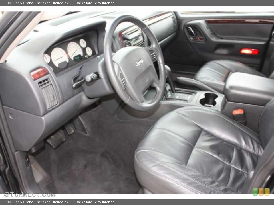 Dark Slate Gray Interior Photo for the 2002 Jeep Grand Cherokee Limited 4x4 #48464253