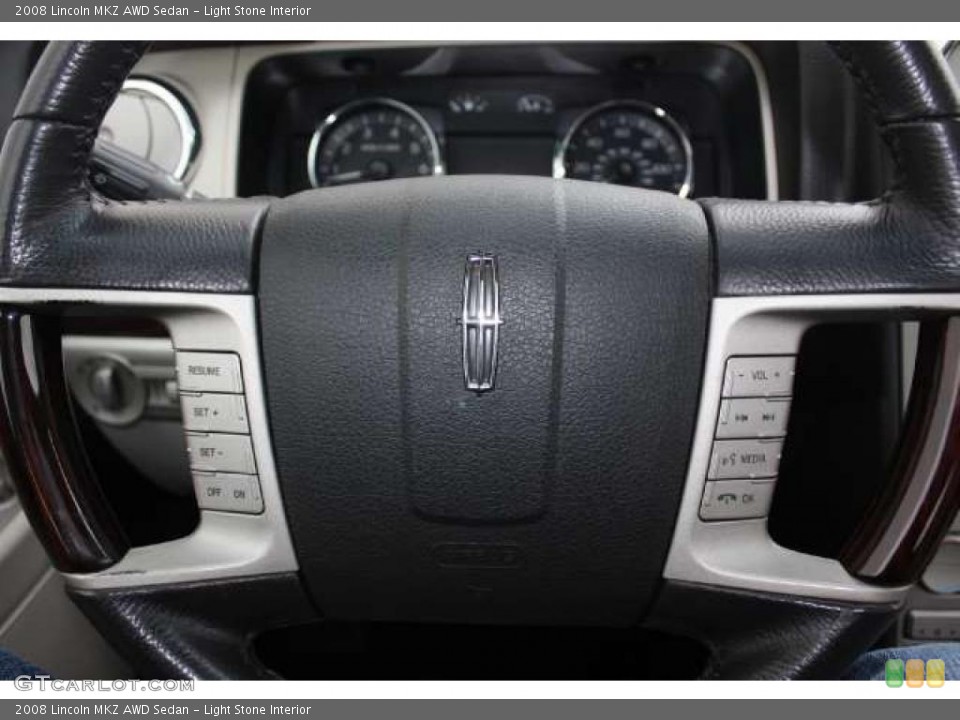 Light Stone Interior Controls for the 2008 Lincoln MKZ AWD Sedan #48464631