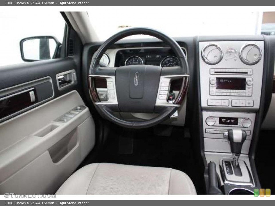 Light Stone Interior Dashboard For The 2008 Lincoln Mkz Awd