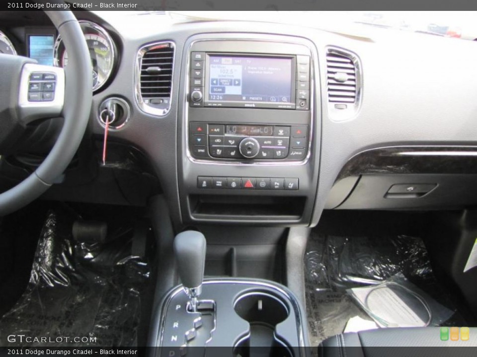 Black Interior Controls for the 2011 Dodge Durango Citadel #48465060