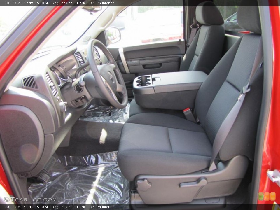Dark Titanium Interior Photo for the 2011 GMC Sierra 1500 SLE Regular Cab #48465336