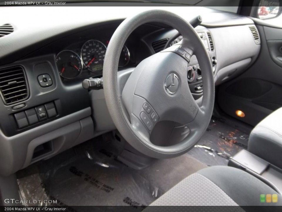 Gray Interior Photo for the 2004 Mazda MPV LX #48466104