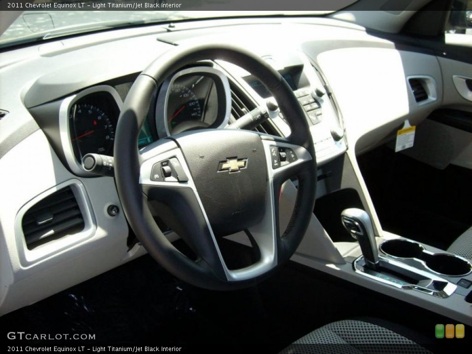 Light Titanium/Jet Black Interior Dashboard for the 2011 Chevrolet Equinox LT #48466971