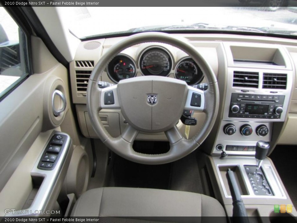 Pastel Pebble Beige Interior Steering Wheel for the 2010 Dodge Nitro SXT #48468345