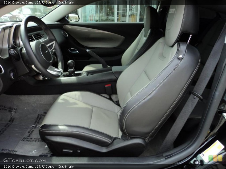 Gray Interior Photo for the 2010 Chevrolet Camaro SS/RS Coupe #48470430