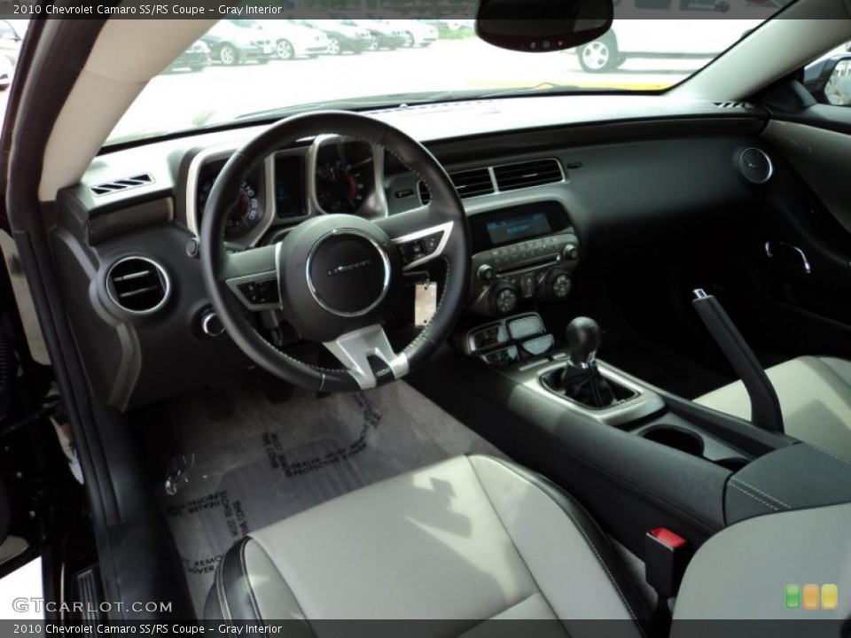 Gray Interior Prime Interior for the 2010 Chevrolet Camaro SS/RS Coupe #48470445