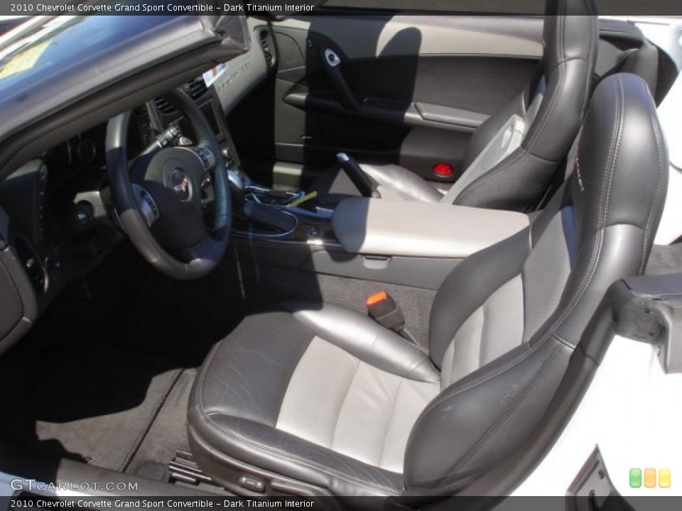 Dark Titanium Interior Photo for the 2010 Chevrolet Corvette Grand Sport Convertible #48470763